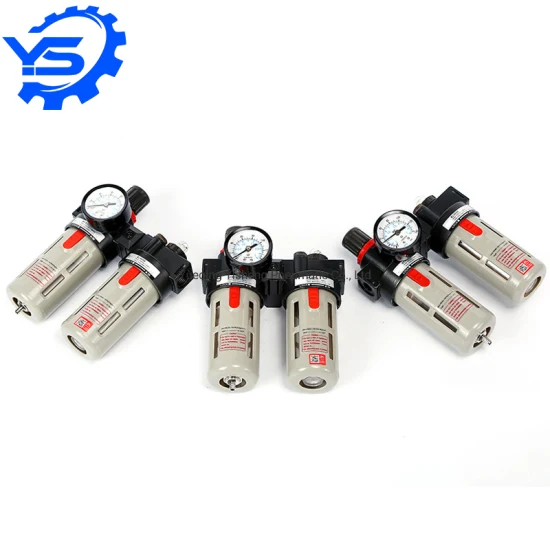 Bfc-2000 3000 4000 1/4 3/8 1/2 Air Filter Pressure Regulator Valve Lubricator Pneumatic Compressor Oil Water Separator Bfc2000